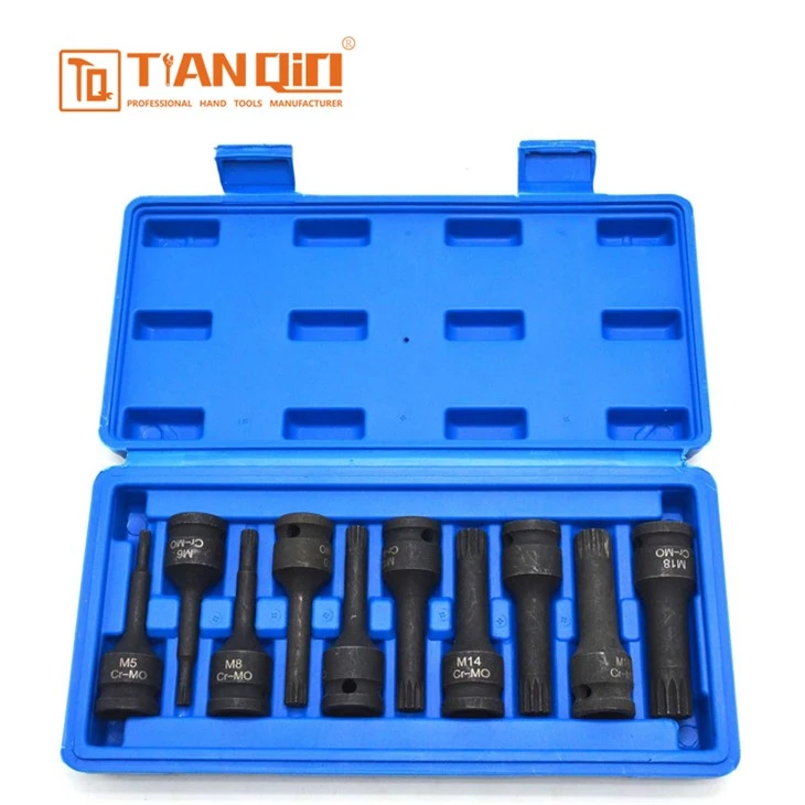 10pcs T Type Socket Tool Set